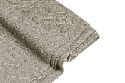 Cashmere Plain Knit Scarf